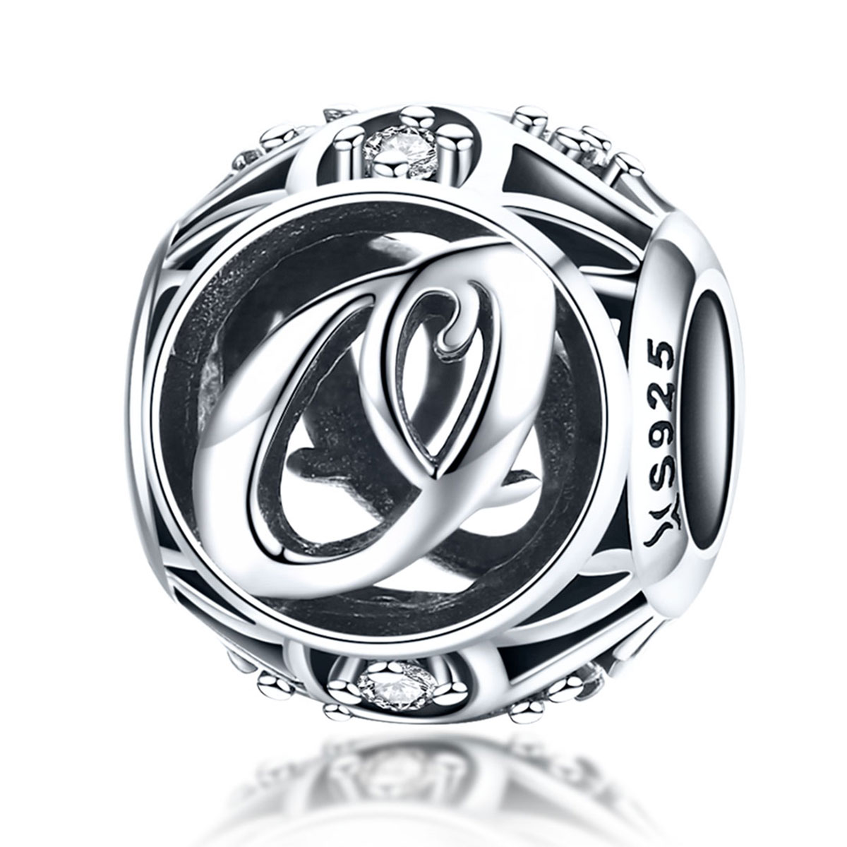 Pandora Style Letter-O Bedel - SCC738-O