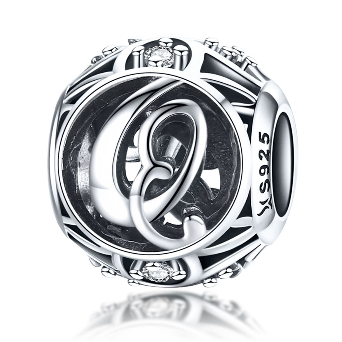 Pandora Style Letter-Q Bedel - SCC738-Q