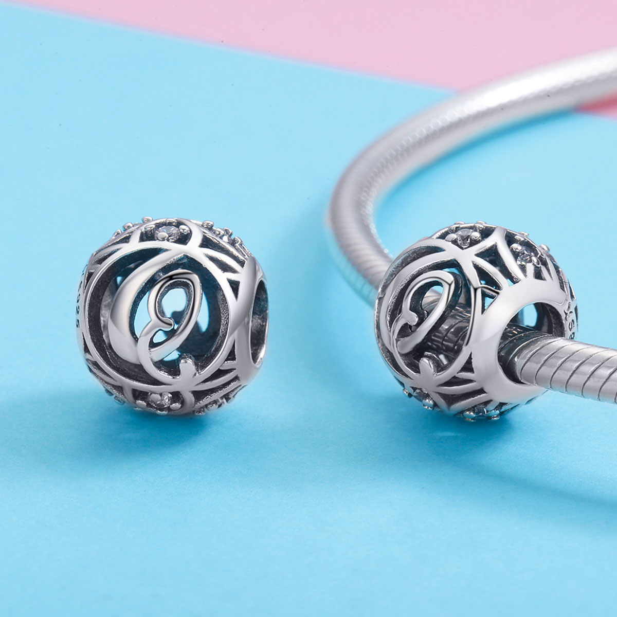 Pandora Style Letter-Q Bedel - SCC738-Q