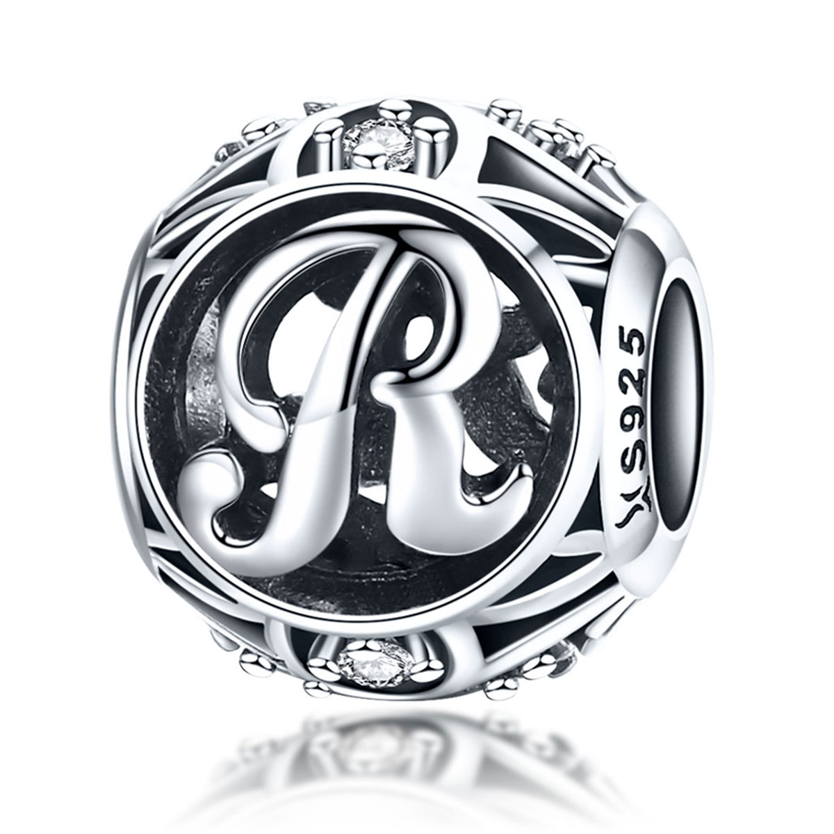 Pandora Style Letter-R Bedel - SCC738-R