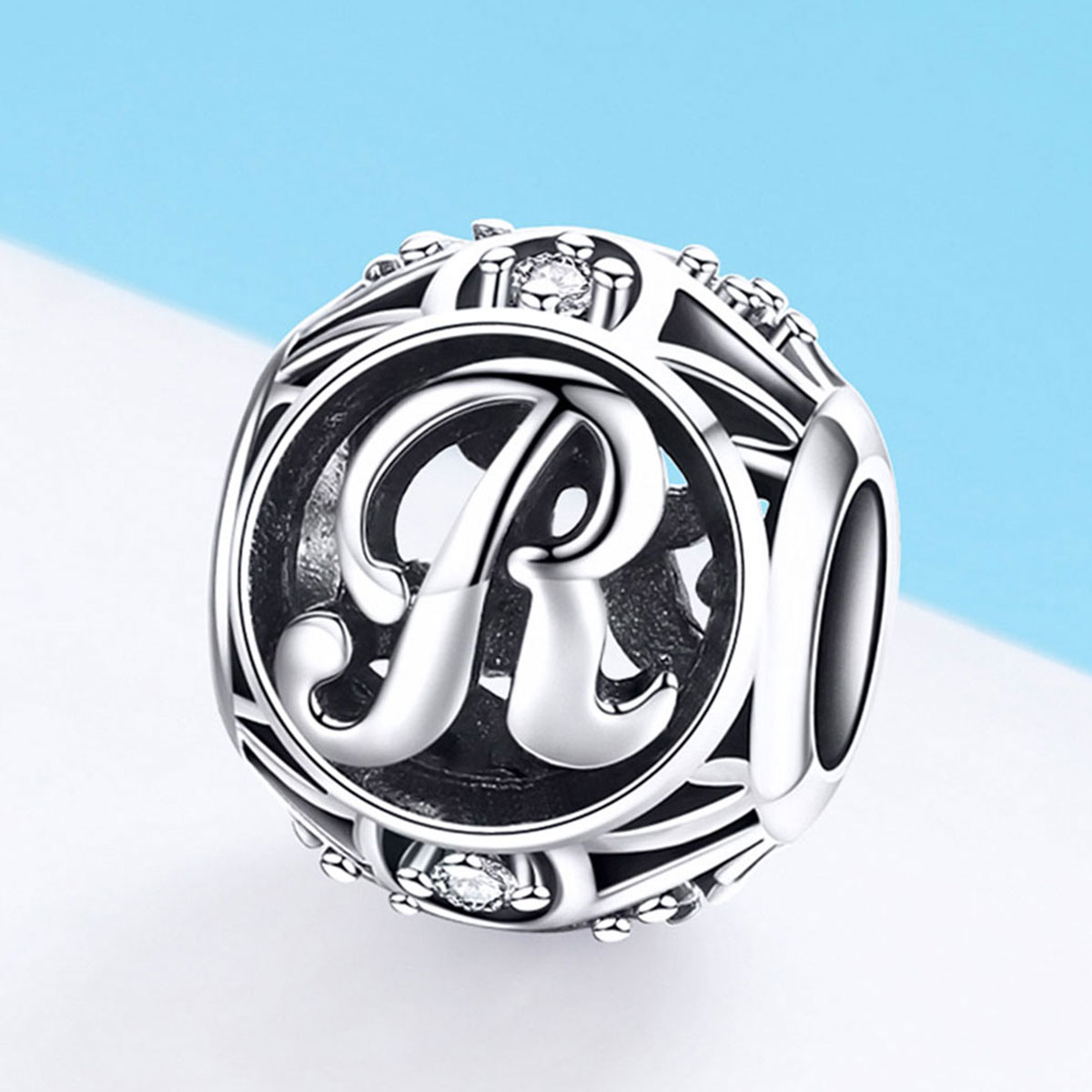 Pandora Style Letter-R Bedel - SCC738-R