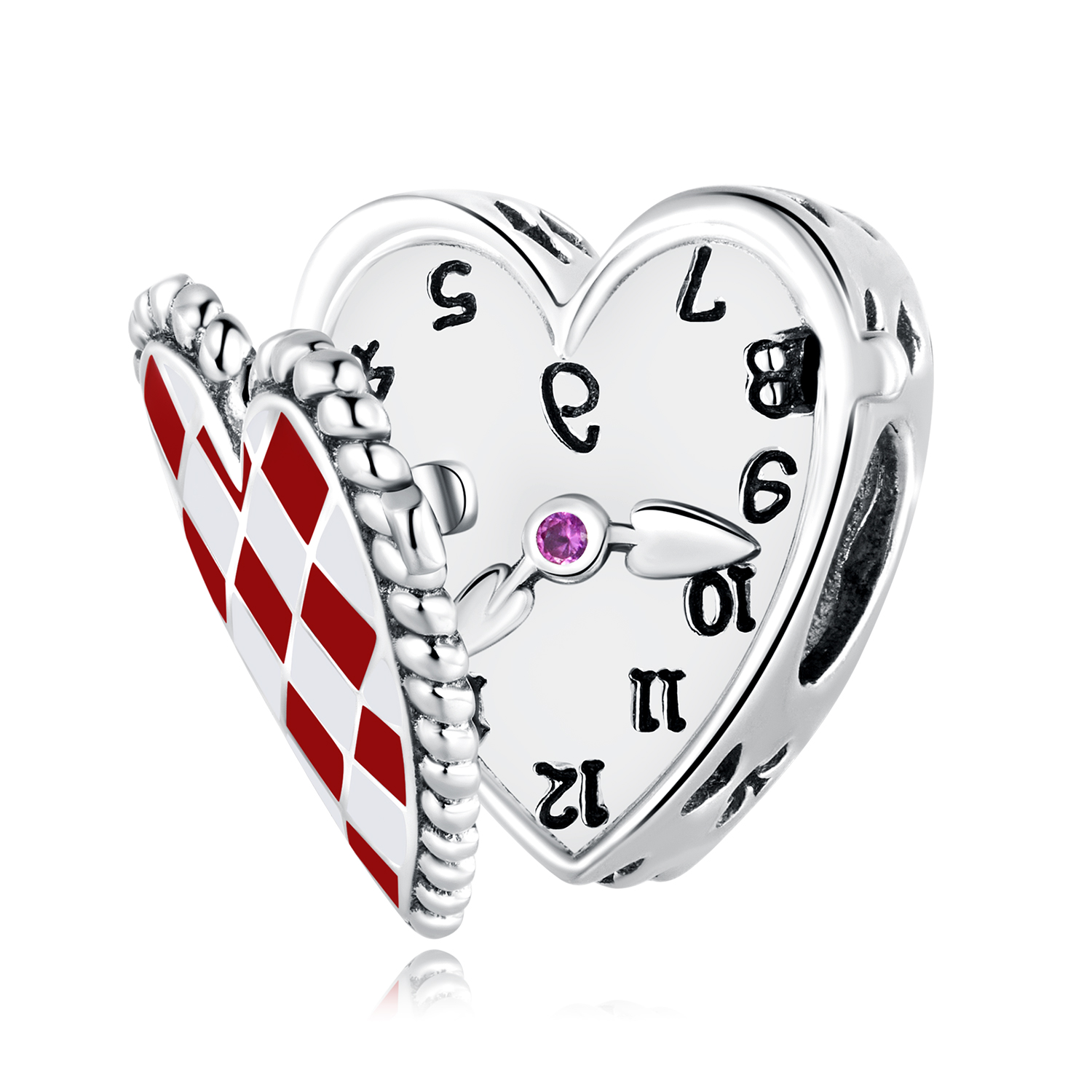 Pandora Style Liefde Klok Bedel - SCC2245