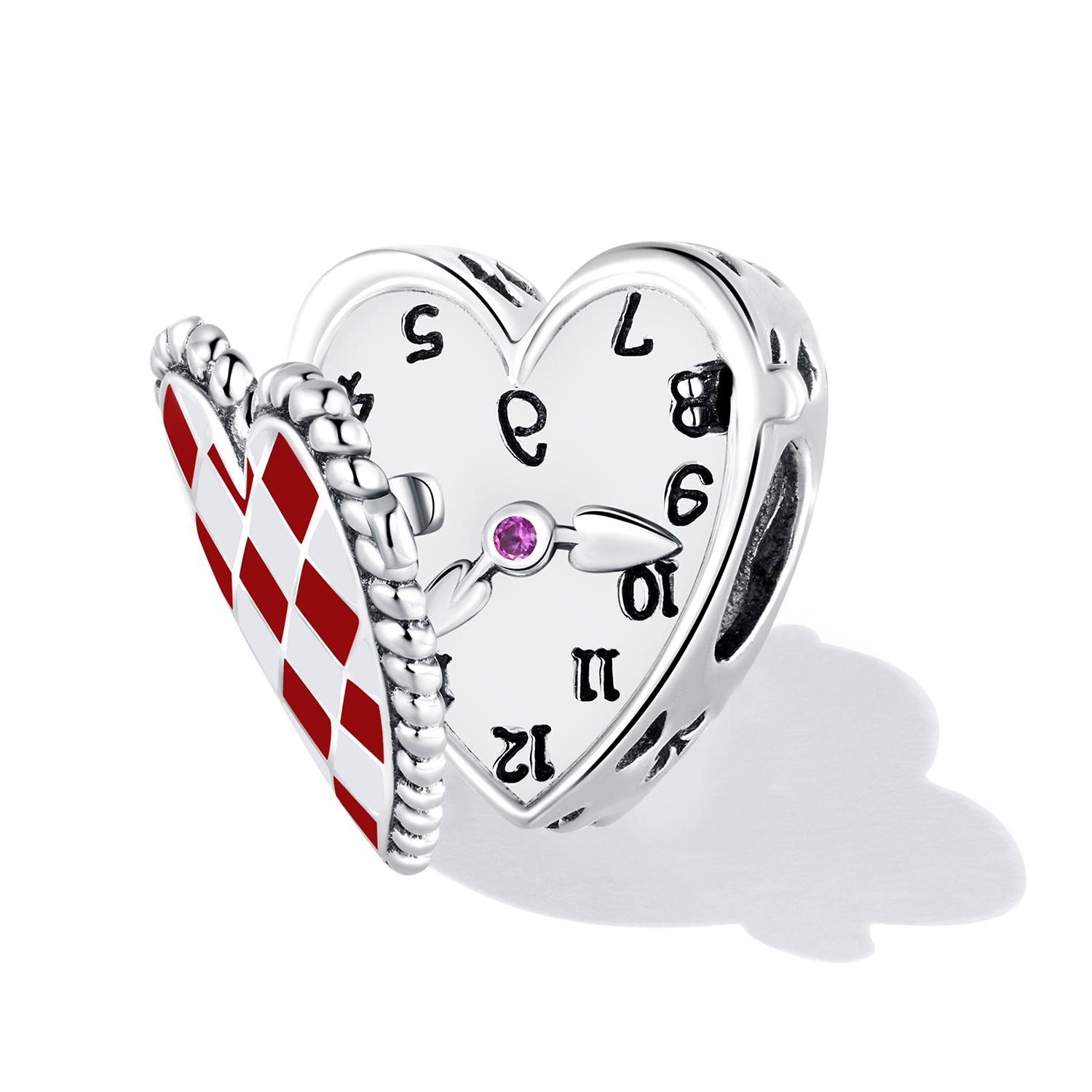 Pandora Style Liefde Klok Bedel - SCC2245