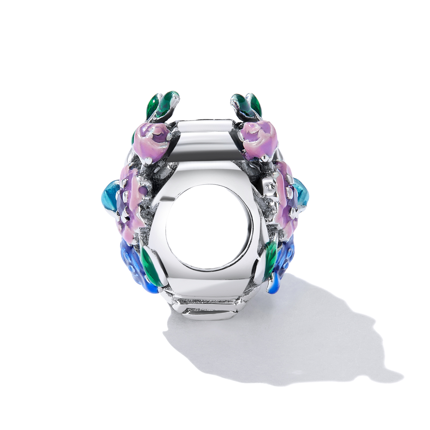 Pandora Style Liefde Rib Bloem Bedel - SCC2239