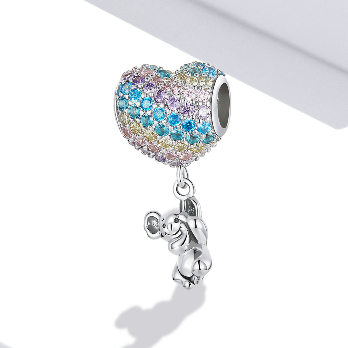 Pandora Style Liefdesballon Koala Bedel - SCC2116