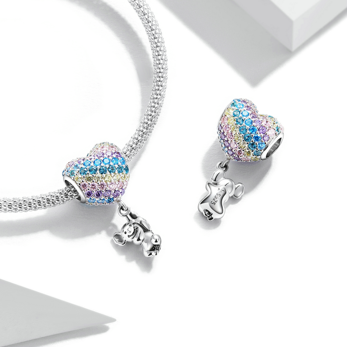 Pandora Style Liefdesballon Koala Bedel - SCC2116