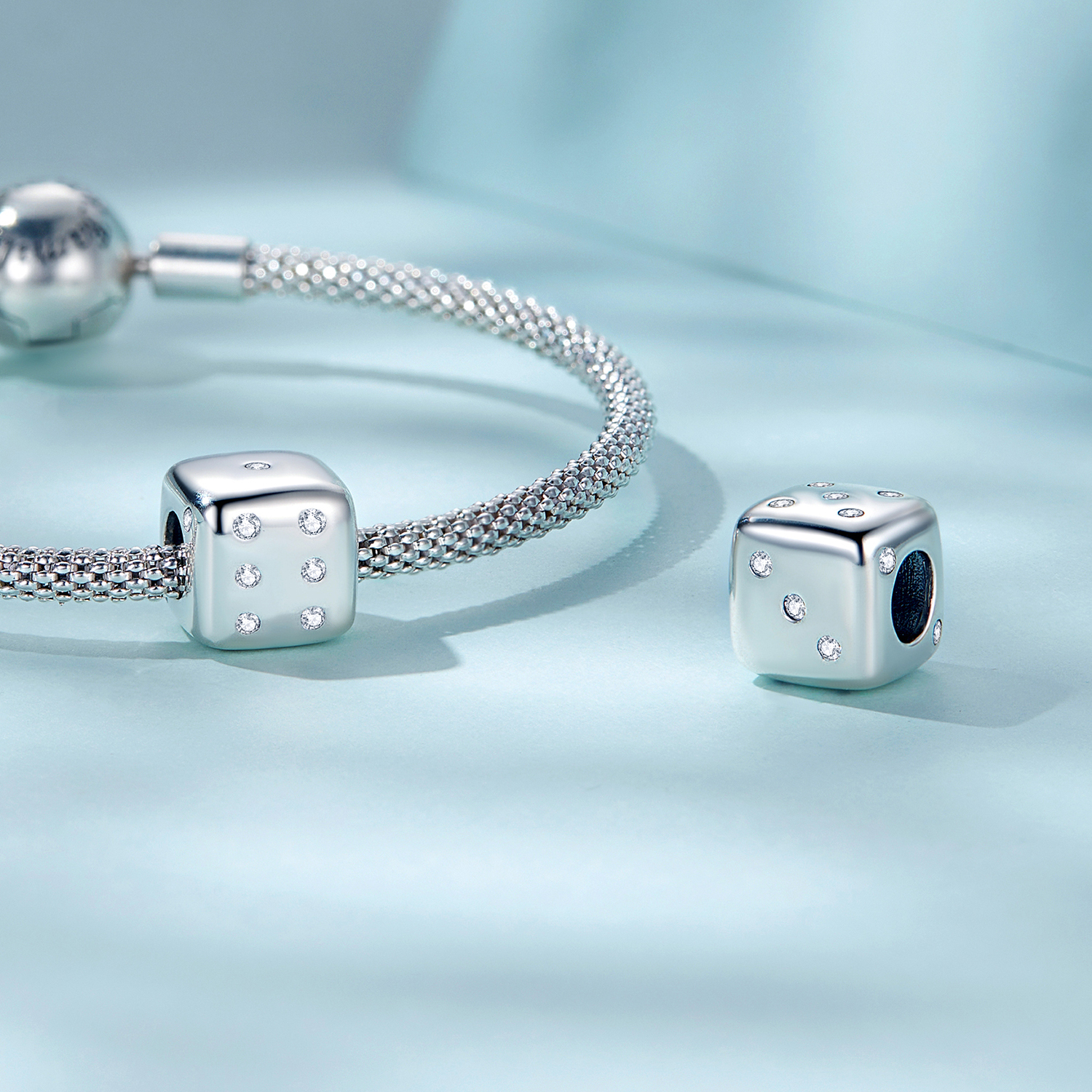 Pandora Style Lucky Dobbelstenen Bedel - SCC2362