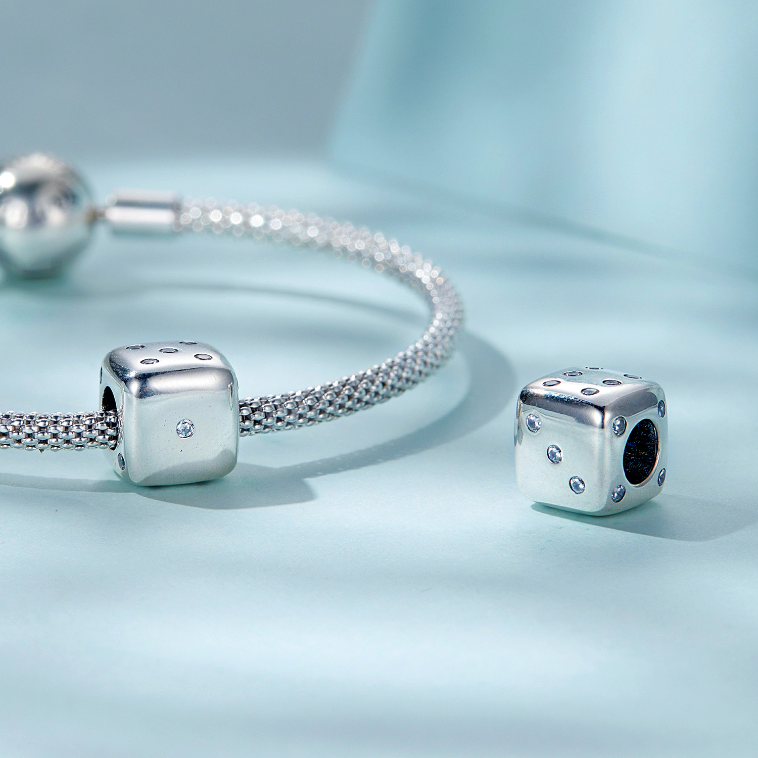 Pandora Style Lucky Dobbelstenen Bedel - SCC2362