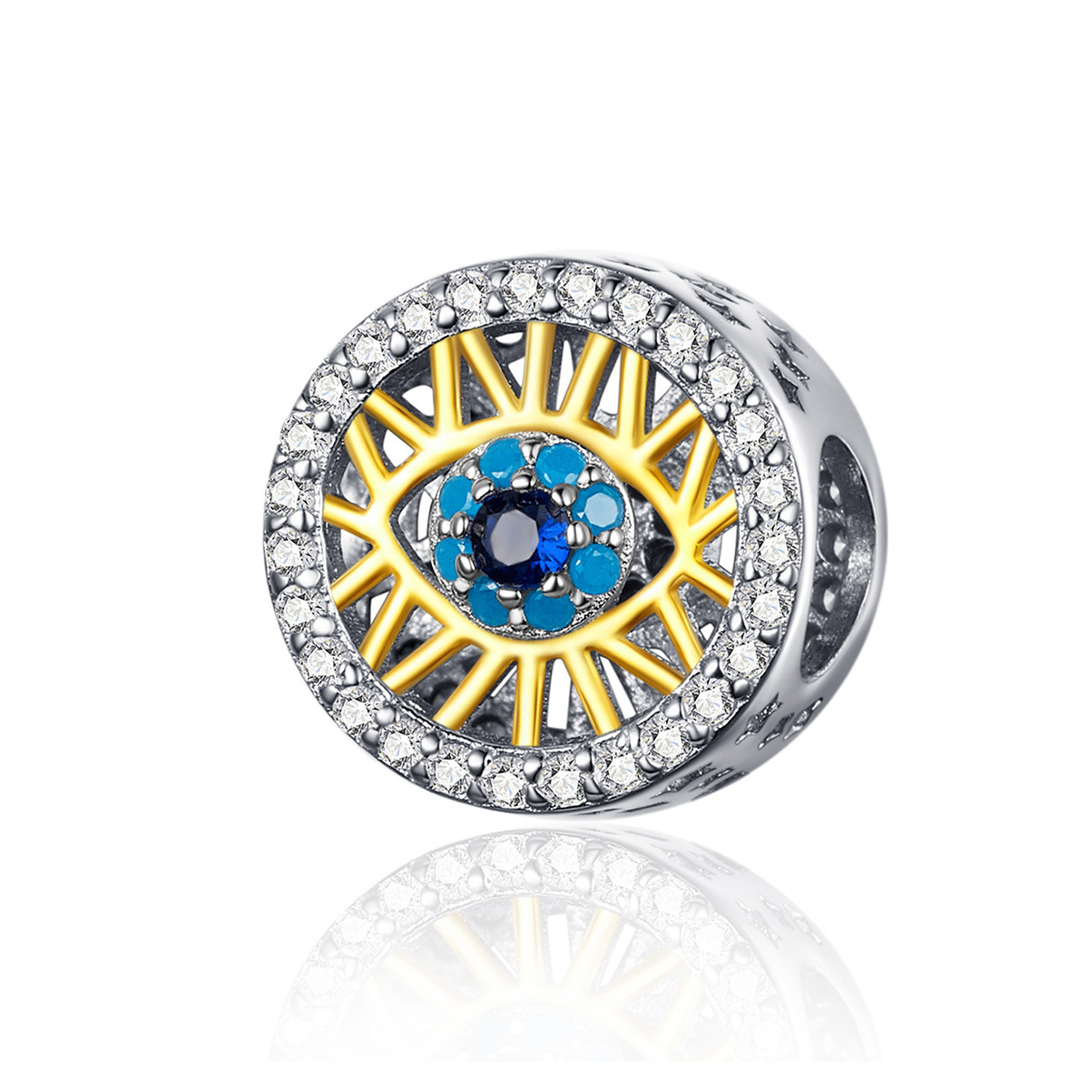 Pandora Style Lucky Eye Bedel - BSC080