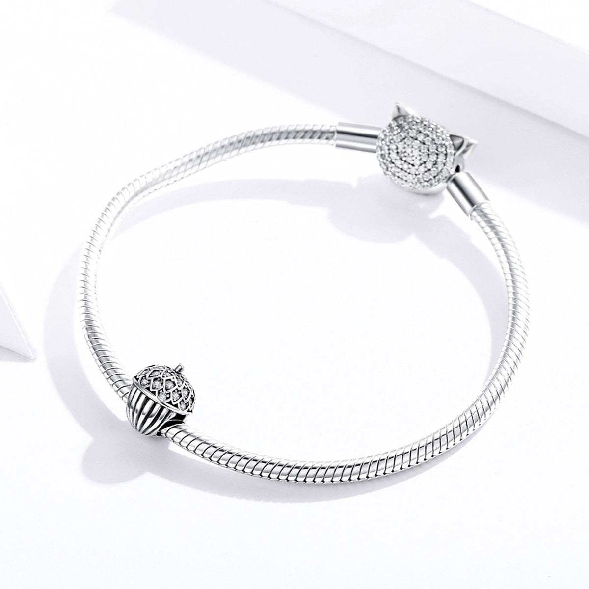 Pandora Style Lucky Pine Cone Bedel - BSC337