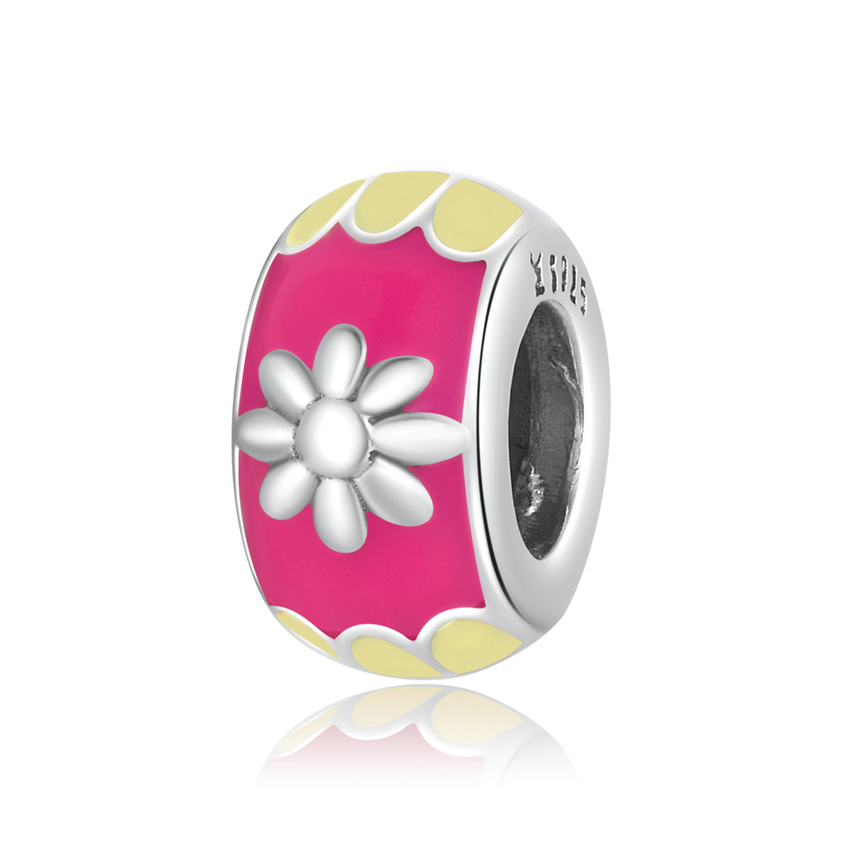 Pandora Style Paasbloemen Spacer Bedel - SCC2120