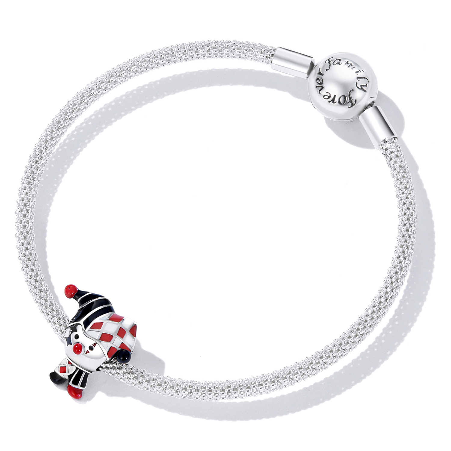 Pandora Style Poker Clown Bedel - SCC2237