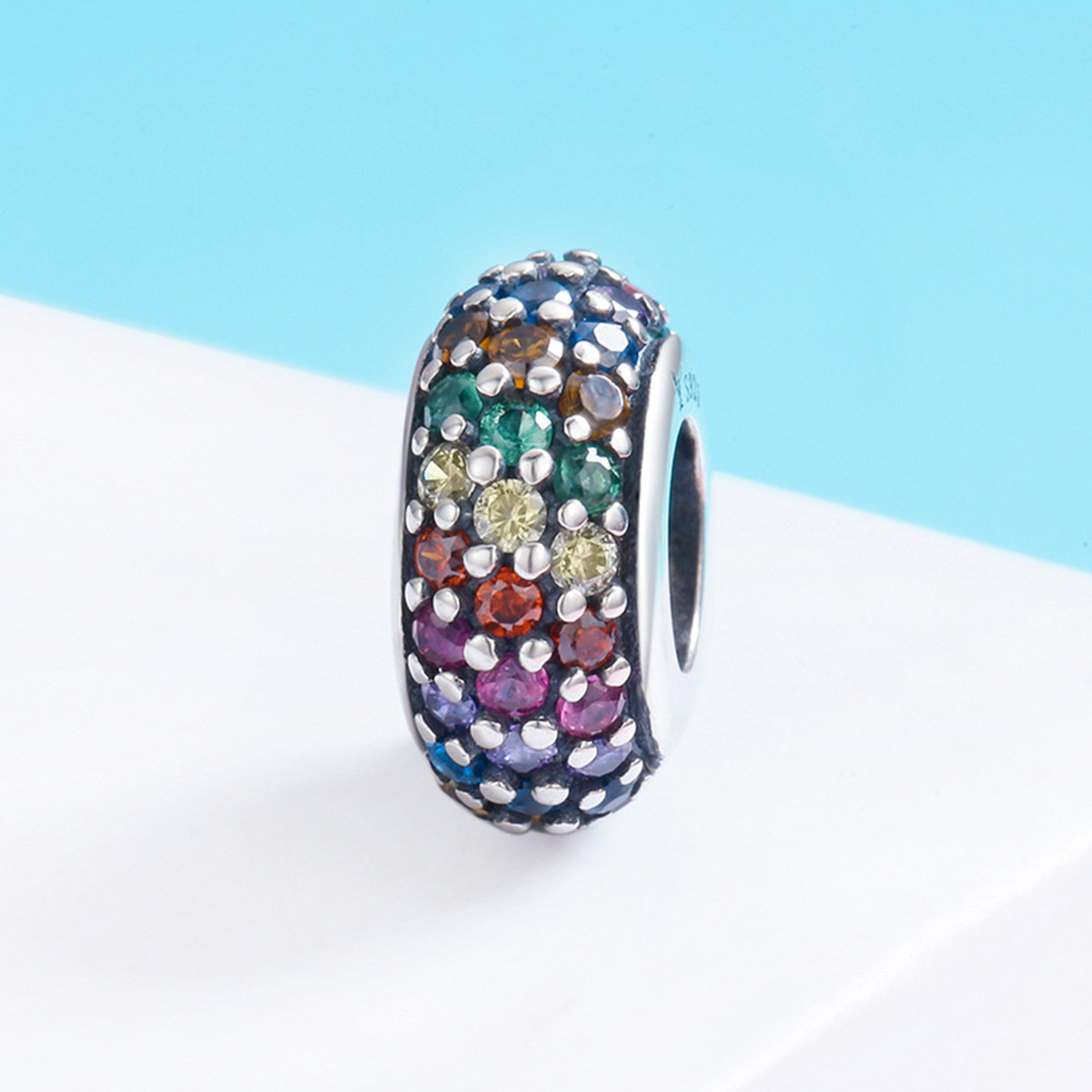 Pandora Style Regenboog Bedel - SCC583