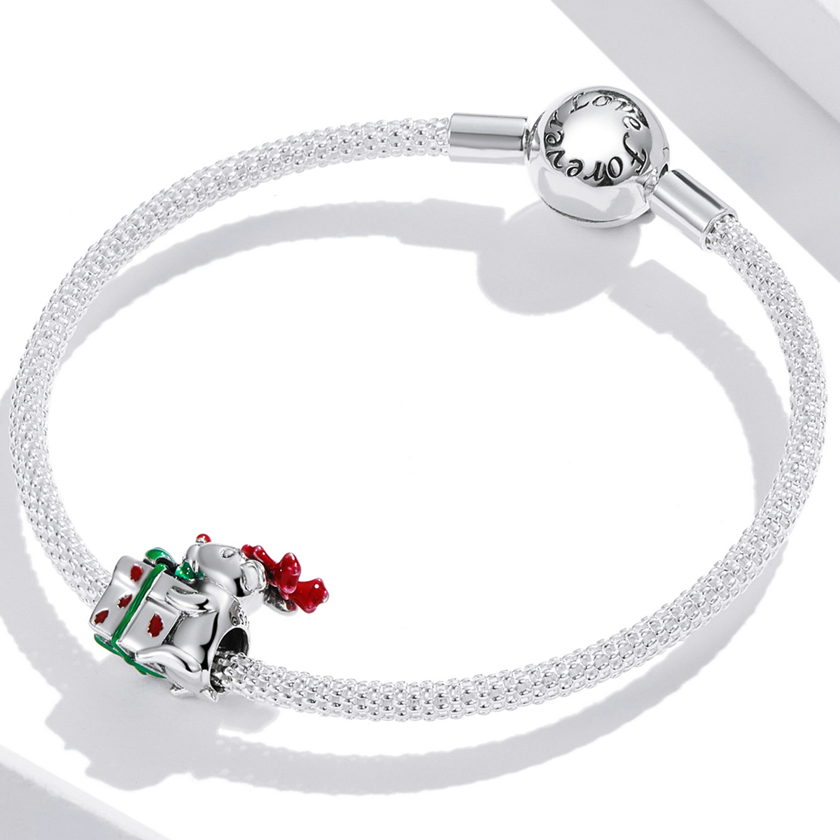 Pandora Style Rendieren die geschenken geven Bedel - BSC540