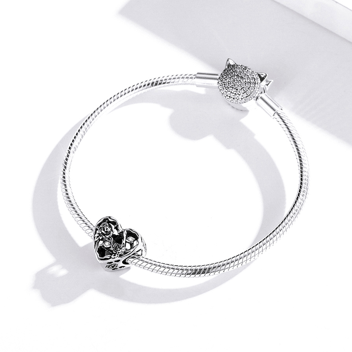 Pandora Style Rose Liefde Bedel - BSC475