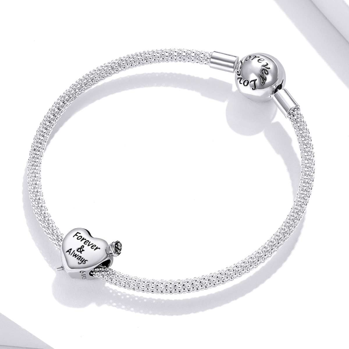 Pandora Style Rose Liefde Bedel - BSC480