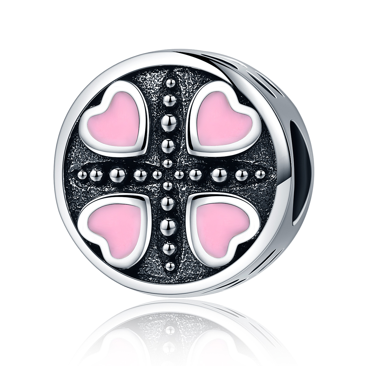 Pandora Style Roze Liefde Bedel - SCC157