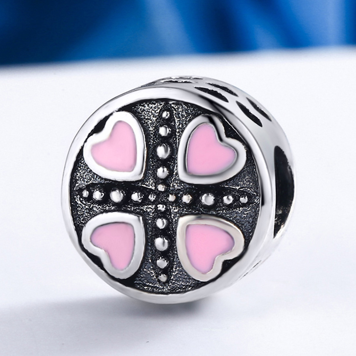 Pandora Style Roze Liefde Bedel - SCC157