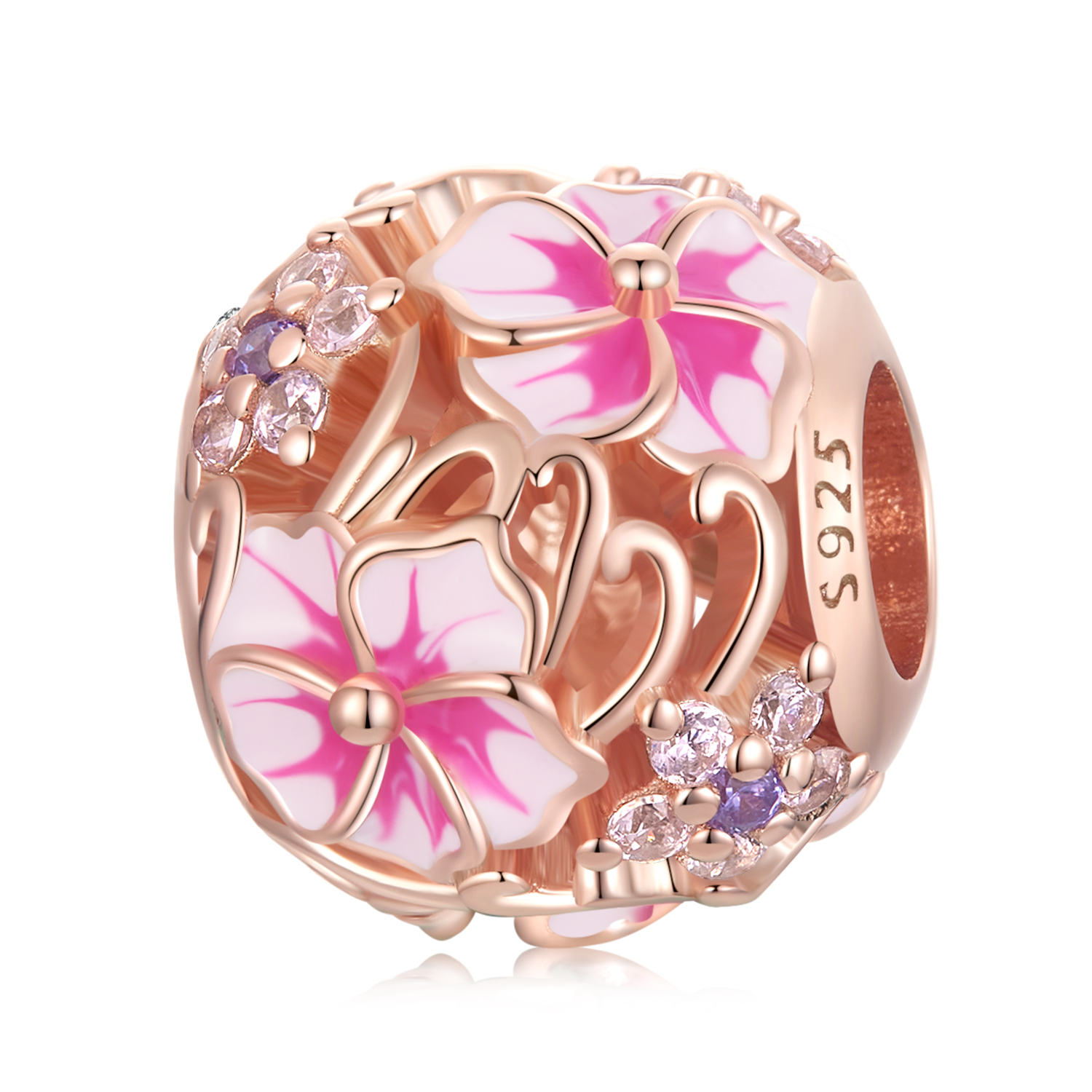 Pandora Style Roze Sakura Bedel - BSC643