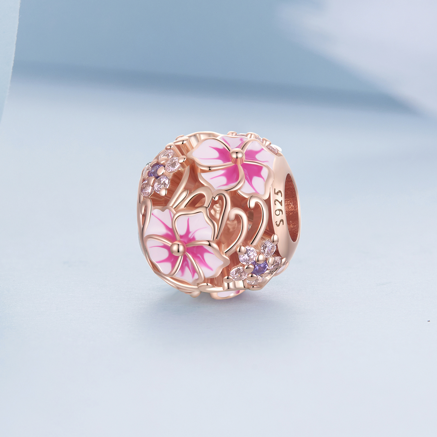 Pandora Style Roze Sakura Bedel - BSC643