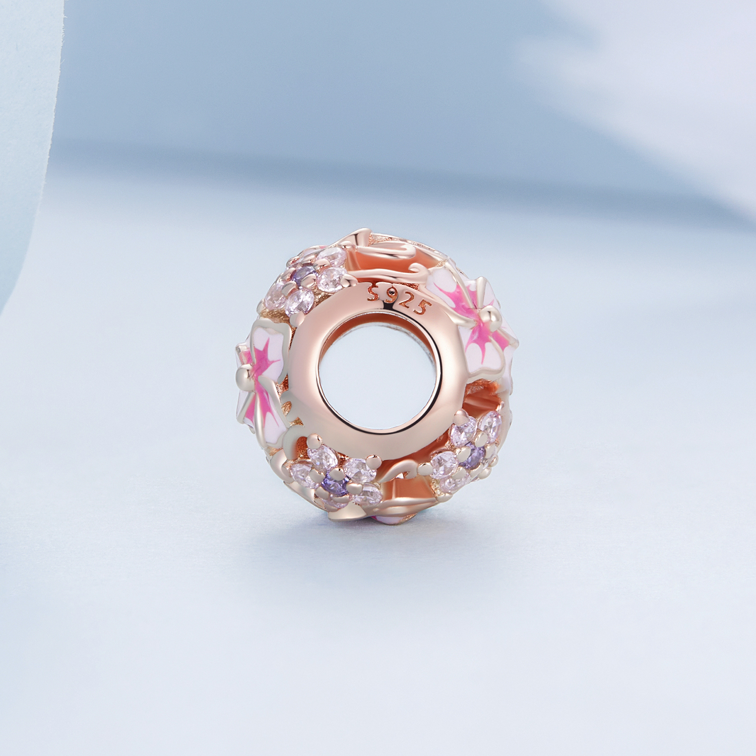 Pandora Style Roze Sakura Bedel - BSC643