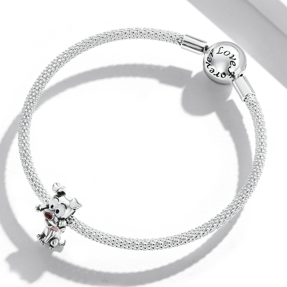 Pandora Style Schattige Hond Bedel - SCC2121