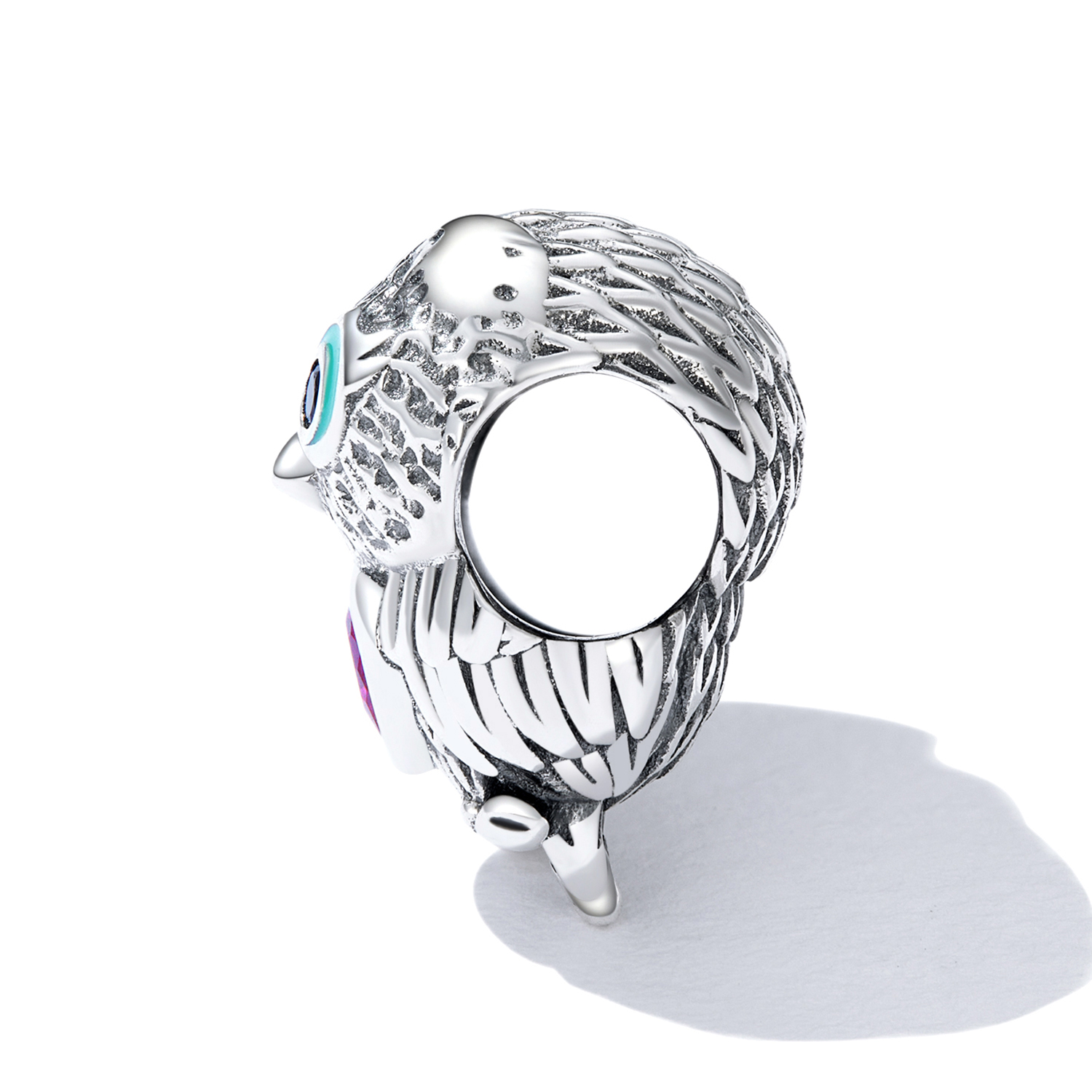 Pandora Style Schattige Uil Bedel - SCC2253