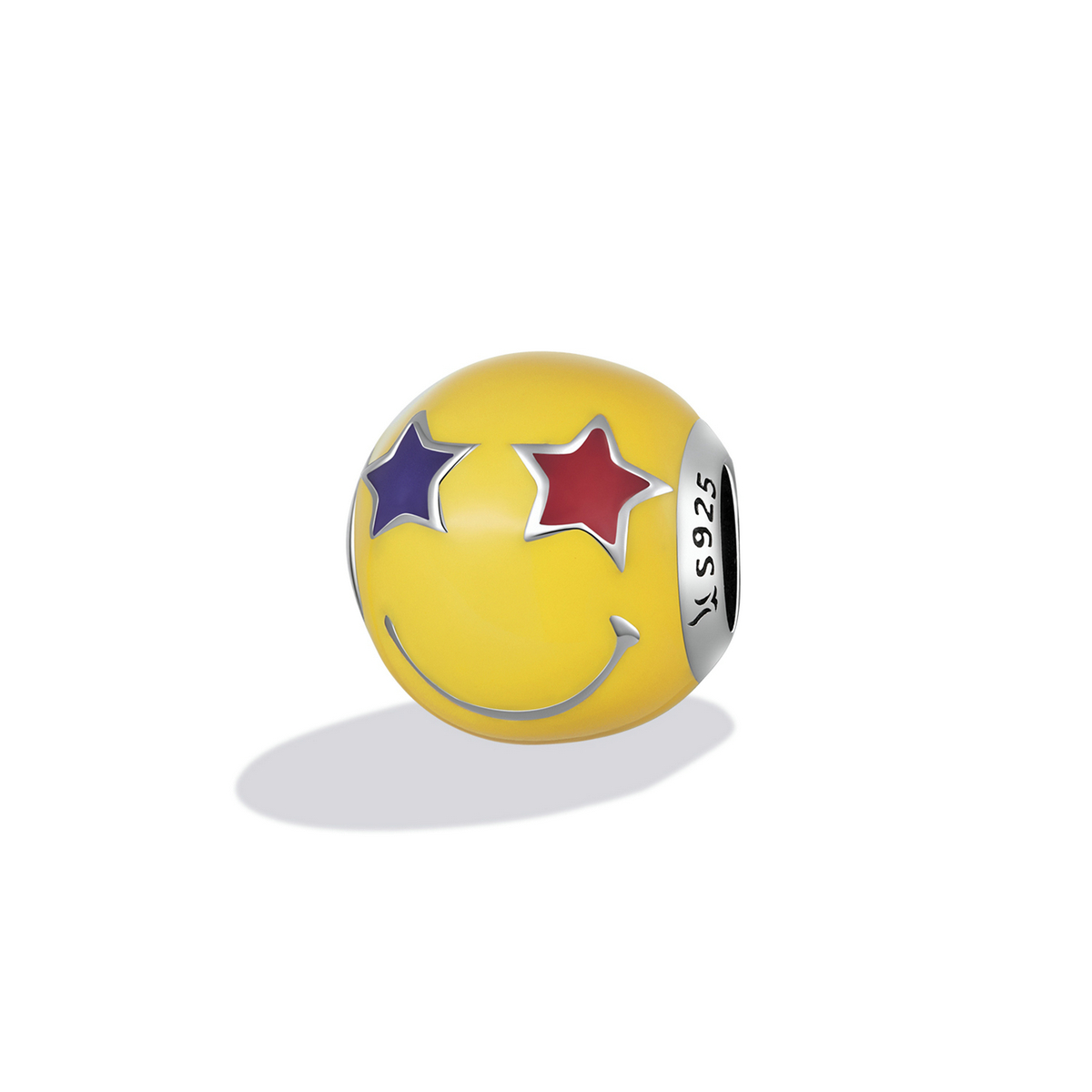 Pandora Style Star Eye Smiley Bedel - SCC2190