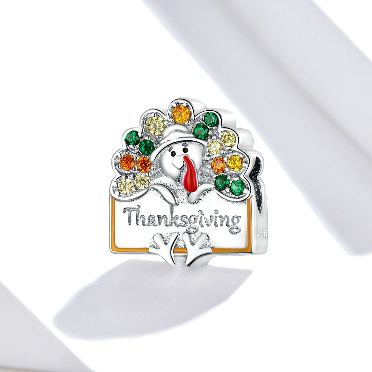 Pandora Style Thanksgiving Turkije Bedel - BSC339