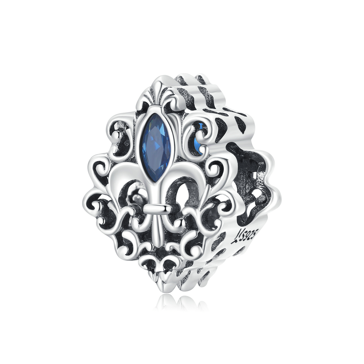 Pandora Style Vintage patroon - waterdruppels Bedel - SCC2151