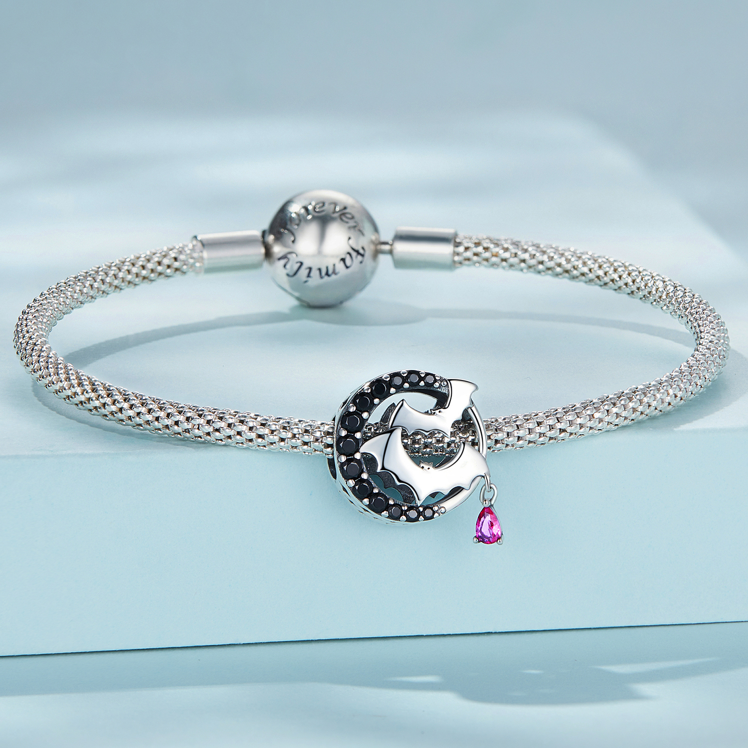 Pandora Style Vleermuis Bedel - SCC2392