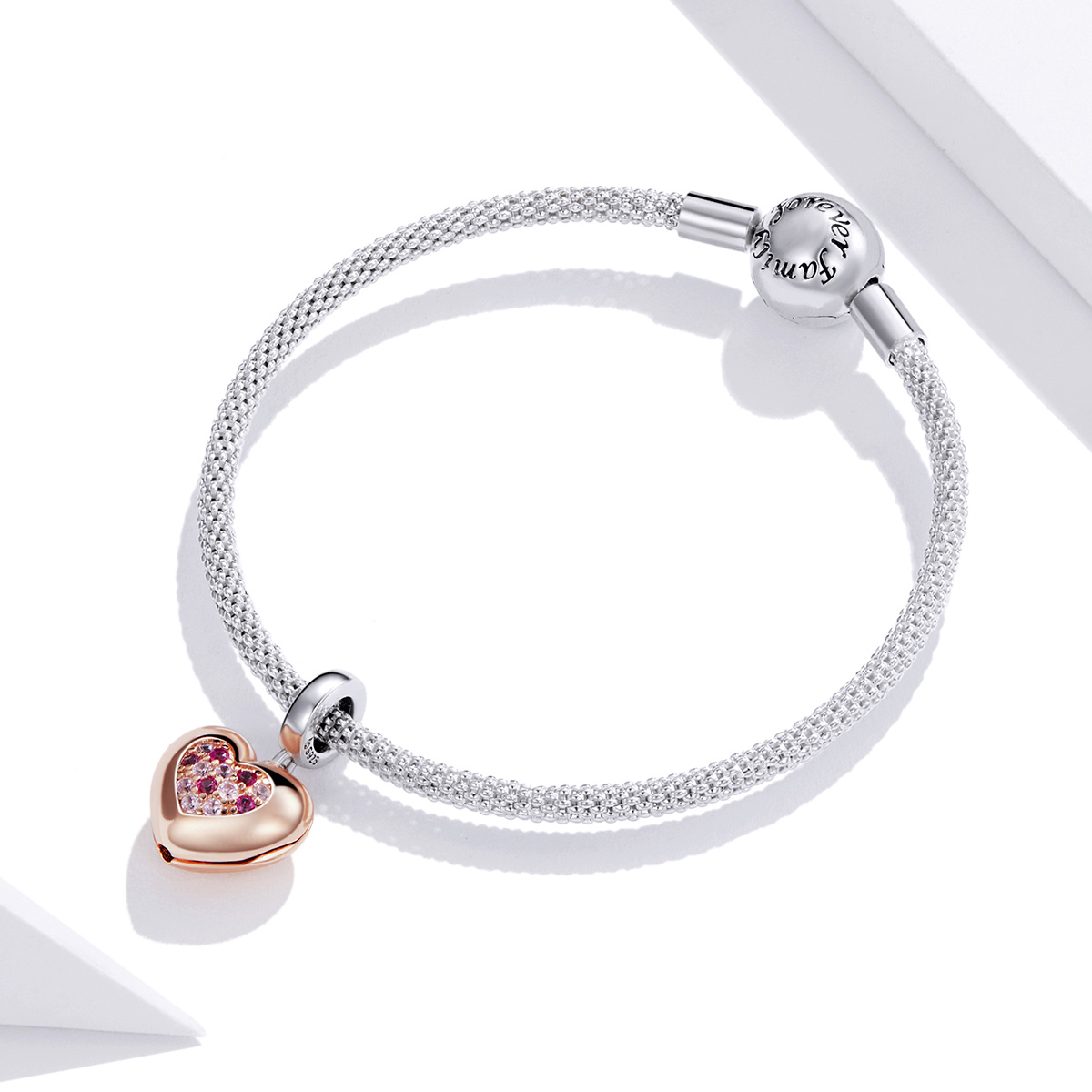 Pandora Style Belofte van liefde Hangende Bedel - BSC396