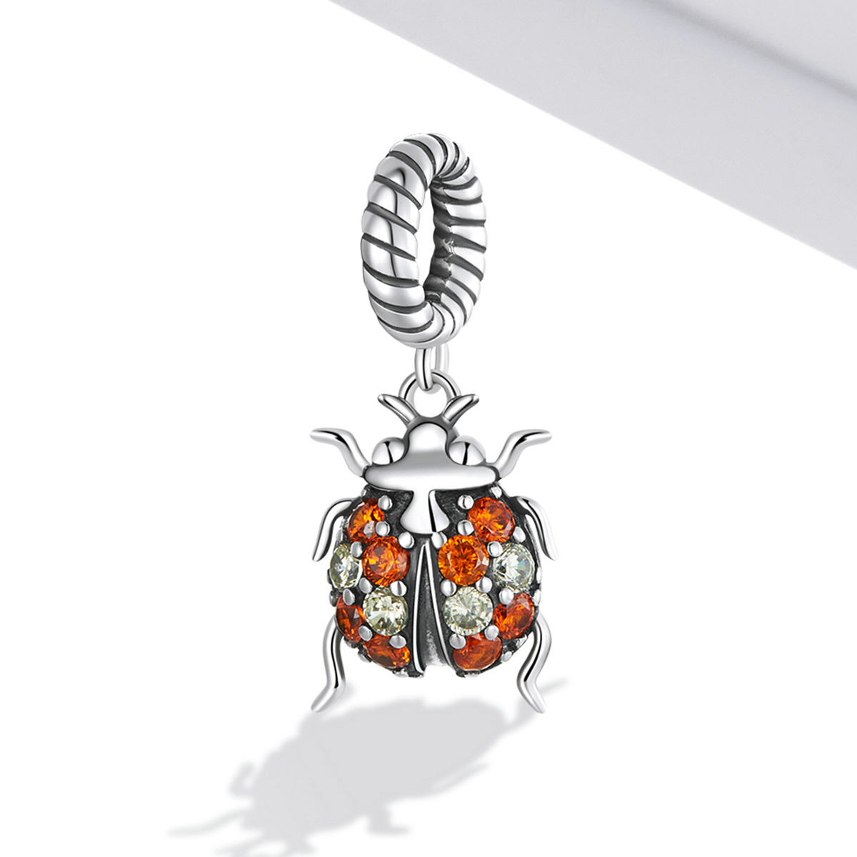 Pandora Style Delicaat lieveheersbeestje Hangende Bedel - SCC2179