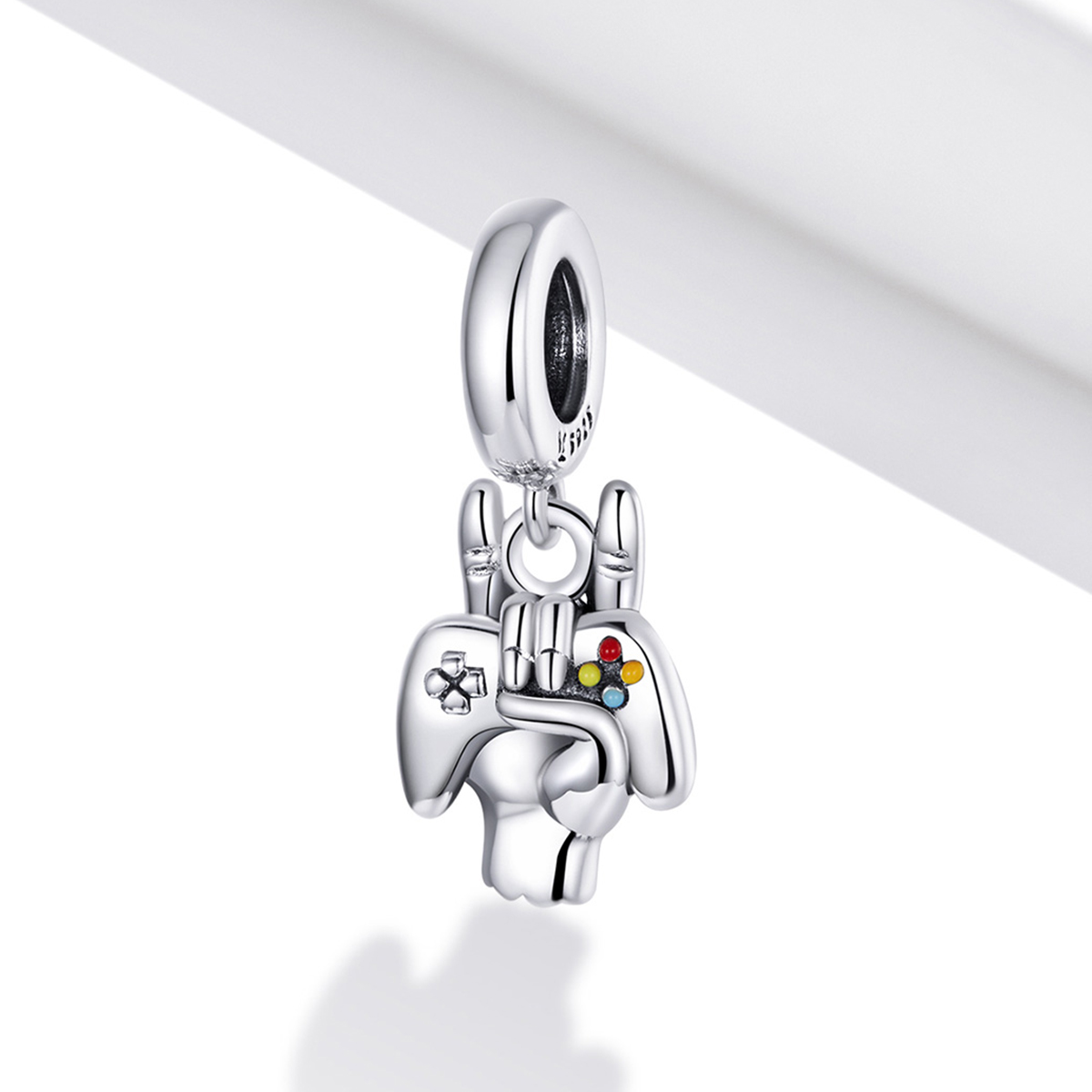 Pandora Style Draagbaar gaming-apparaat Hangende Bedel - SCC1896