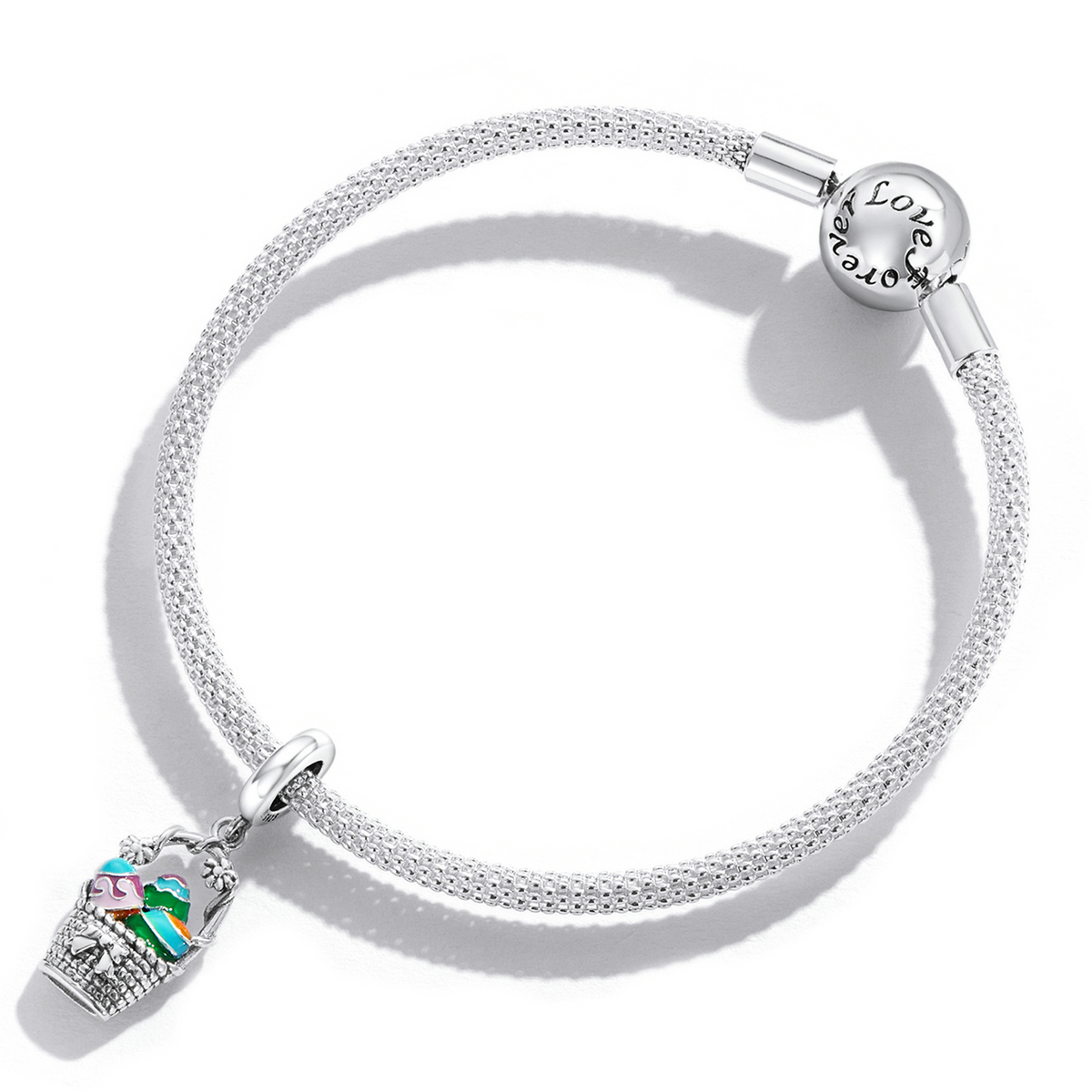 Pandora Style Eiermand Hangende Bedel - SCC2118