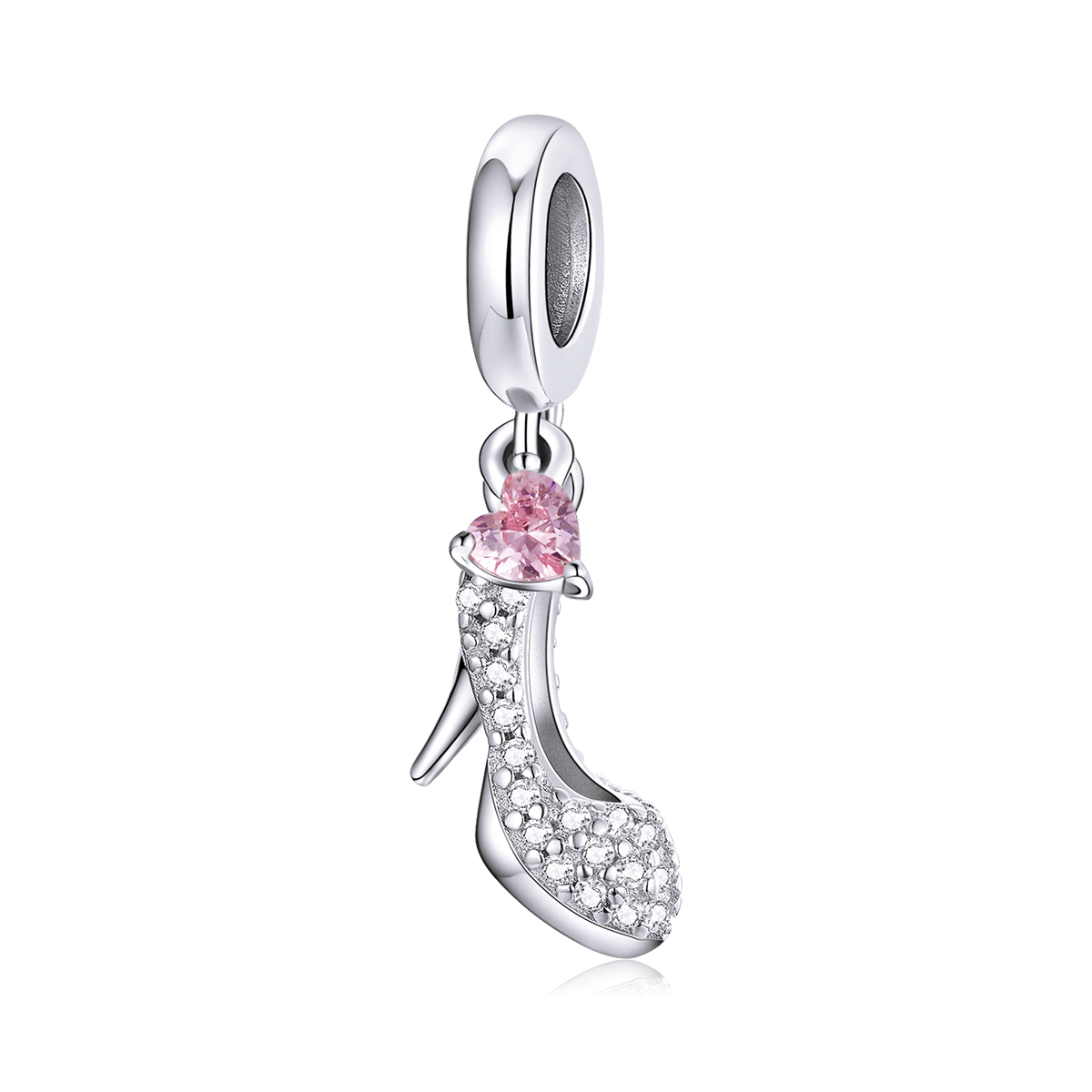 Pandora Style Kristal Slipper Hangende Bedel - BSC411