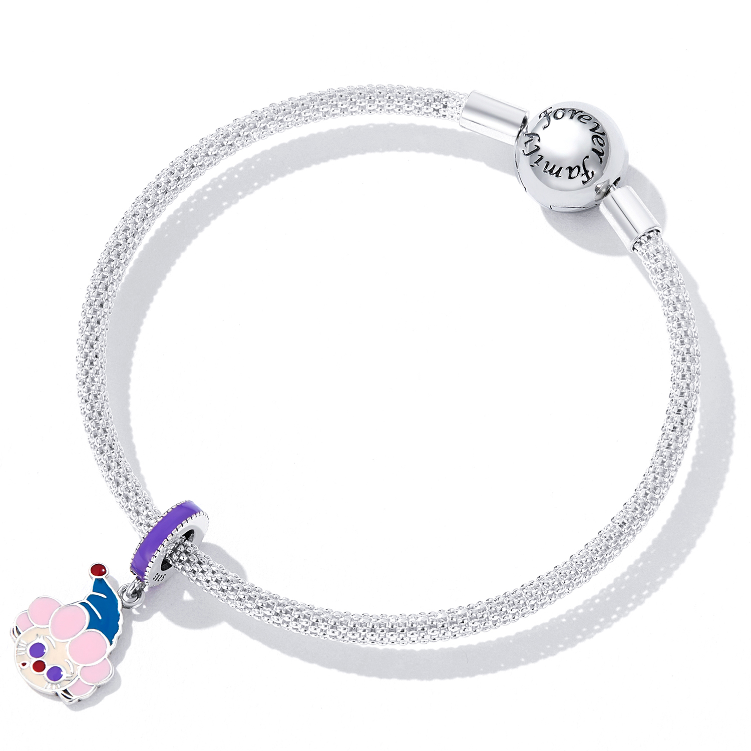 Pandora Style Leuke Clown Hangende Bedel - SCC2236