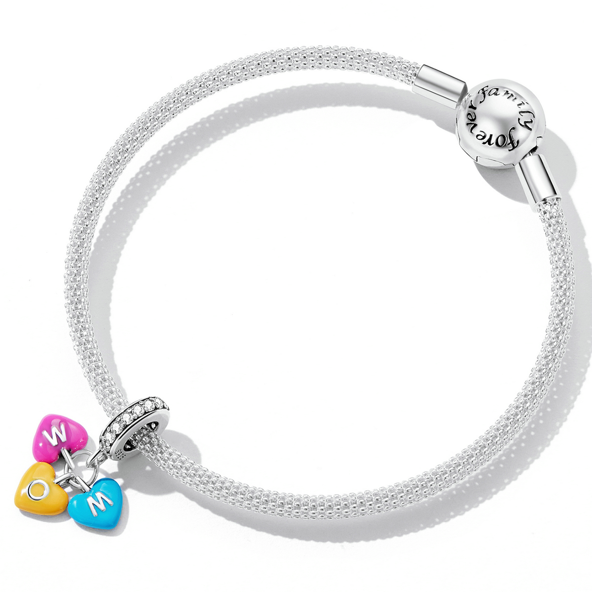 Pandora Style Liefde Skittles Hangende Bedel - SCC2200