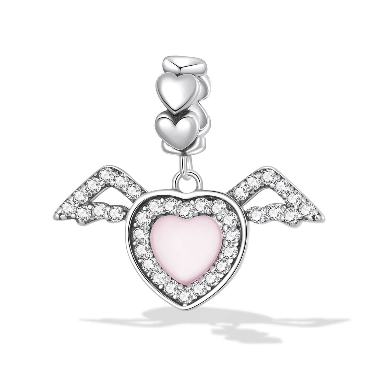 Pandora Style Liefde Vleugels Hangende Bedel - SCC2229