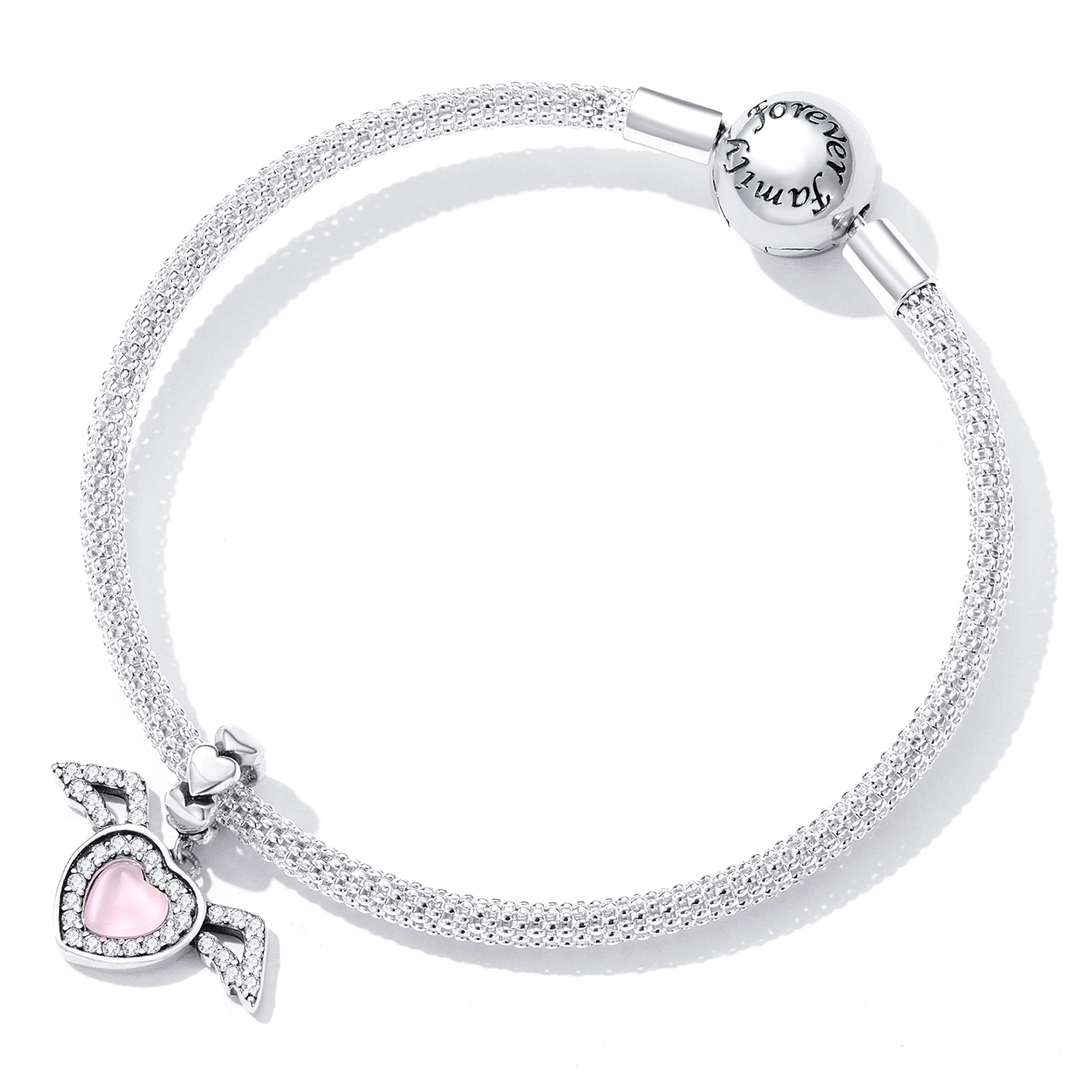 Pandora Style Liefde Vleugels Hangende Bedel - SCC2229