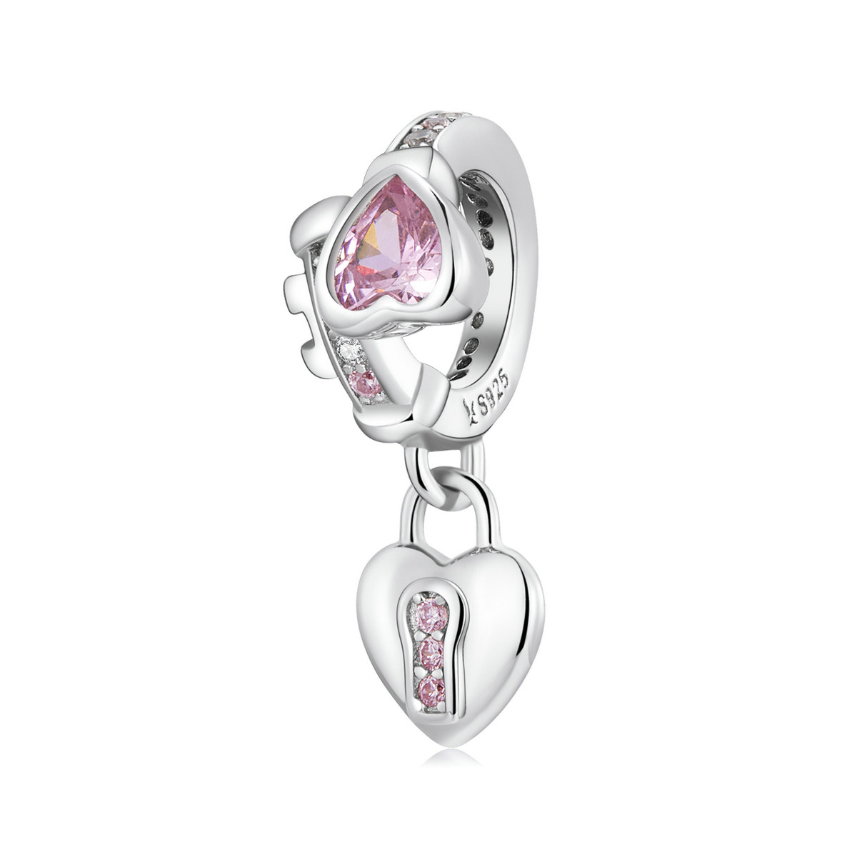 Pandora Style Liefdesslot Hangende Bedel - SCC2124