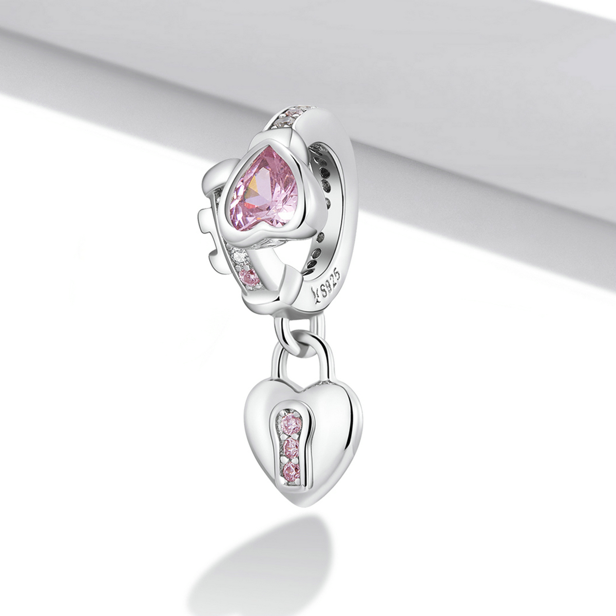 Pandora Style Liefdesslot Hangende Bedel - SCC2124