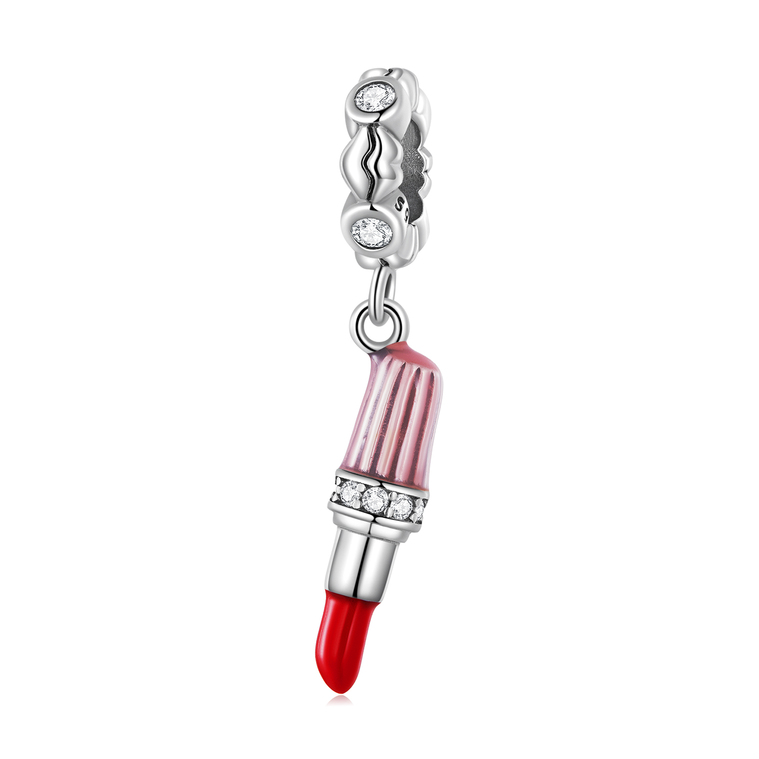 Pandora Style Lippenstift Hangende Bedel - SCC2390