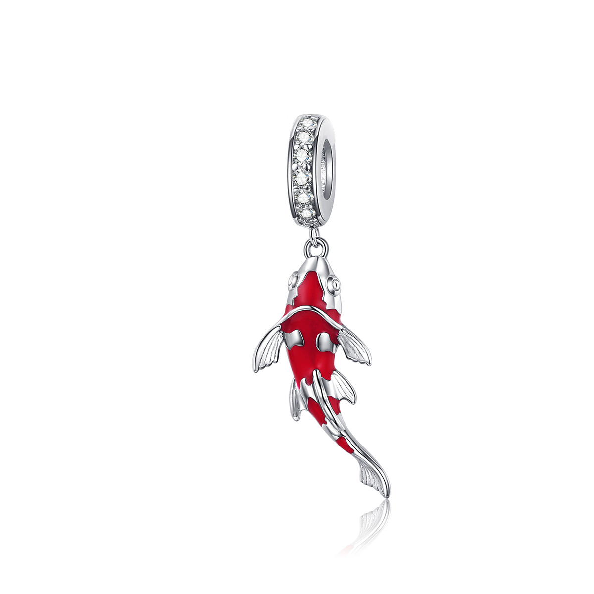 Pandora Style Lucky Koi Hangende Bedel - BSC085