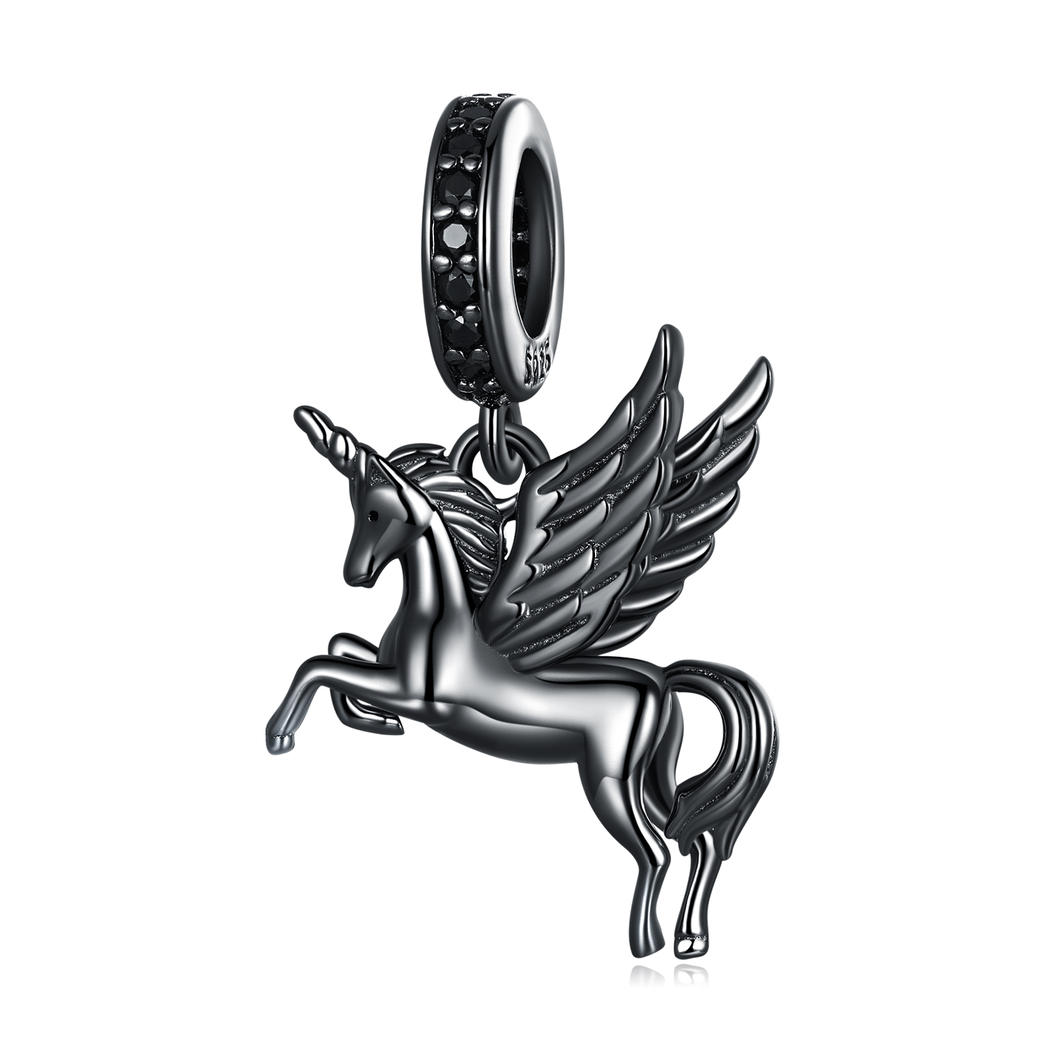 Pandora Style Pegasus Hangende Bedel - SCC2389