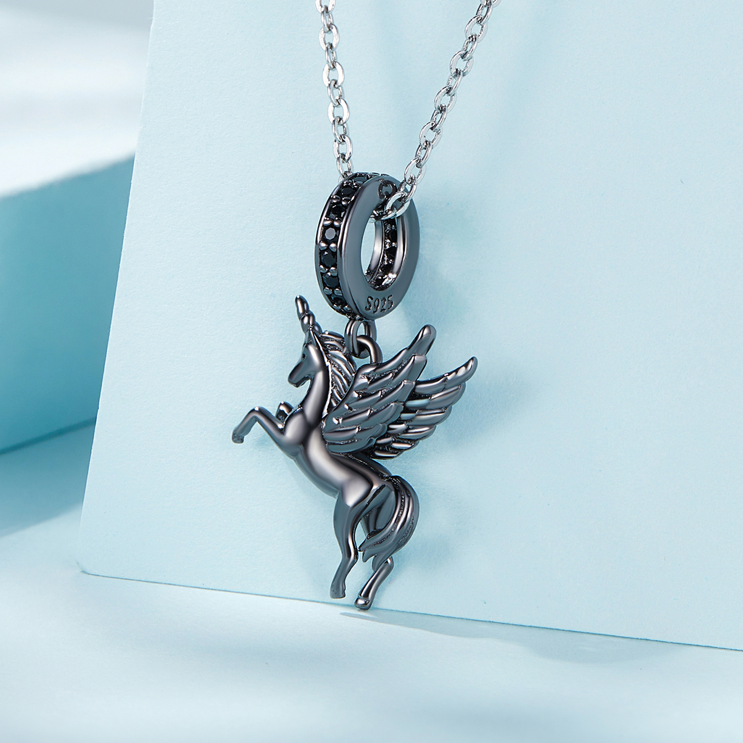 Pandora Style Pegasus Hangende Bedel - SCC2389