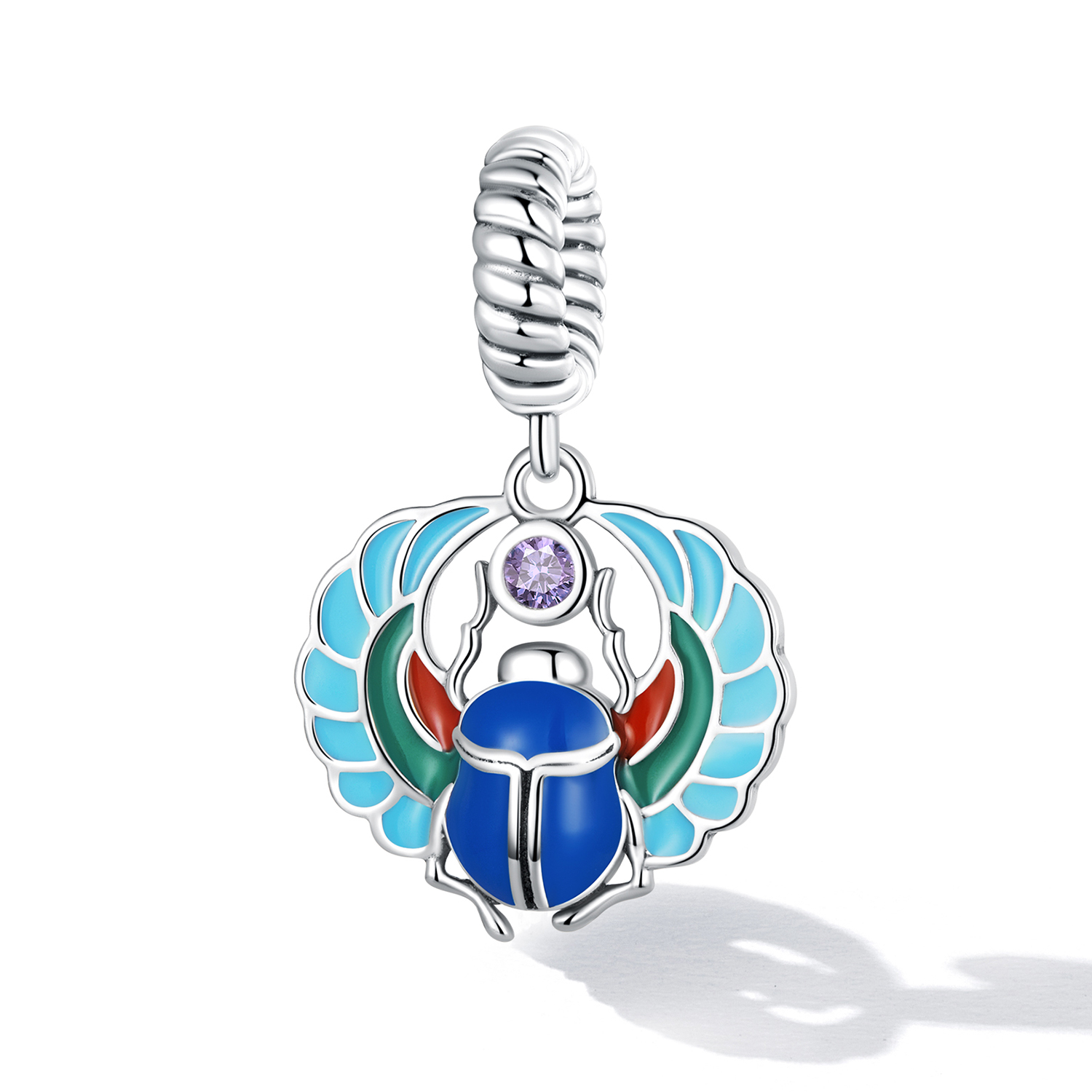 Pandora Style Scarab Hangende Bedel - SCC2255