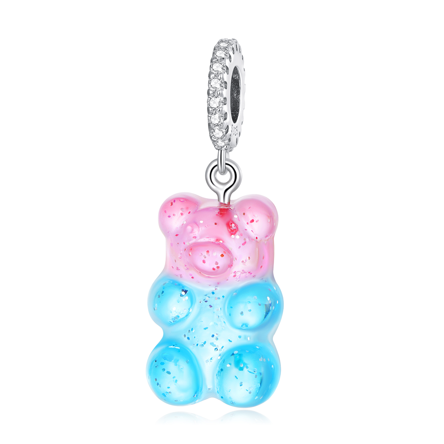 Pandora Style Snoepbeer Hangende Bedel - SCC2221