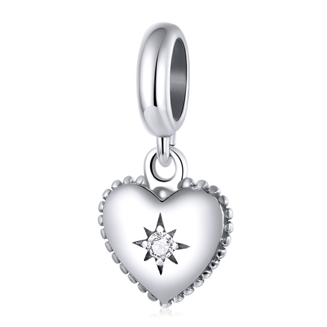 Pandora Style Starburst Liefde Hangende Bedel - SCX132