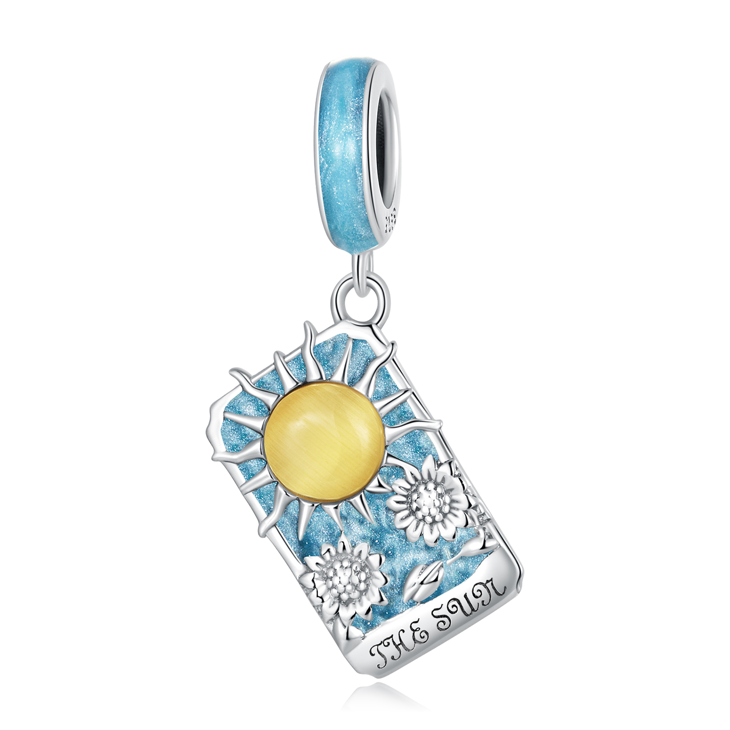 Pandora Style Tarot - Zon Hangende Bedel - SCC2264